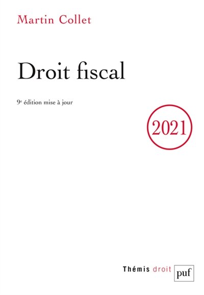 Front cover_Droit fiscal 2021