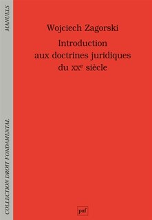 Front cover_Introduction aux doctrines juridiques du XXe siècle