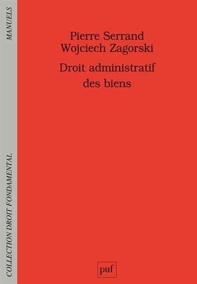 Front cover_Droit administratif des biens