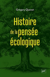 Front cover_Histoire de la pensée écologique