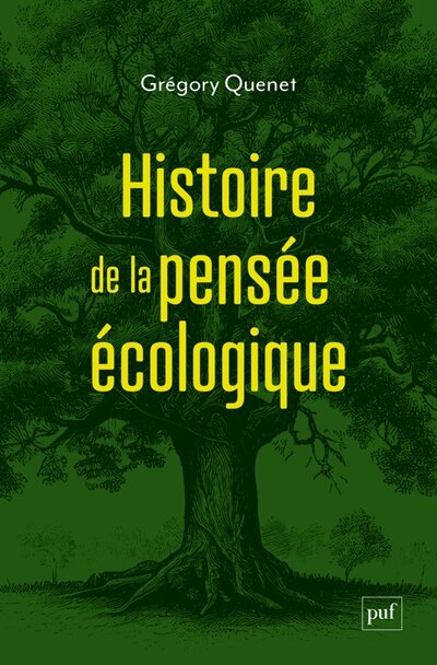Front cover_Histoire de la pensée écologique