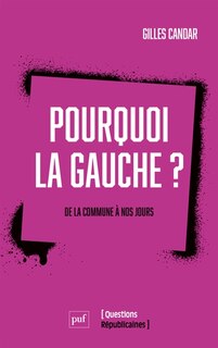 Front cover_Pourquoi la gauche ?