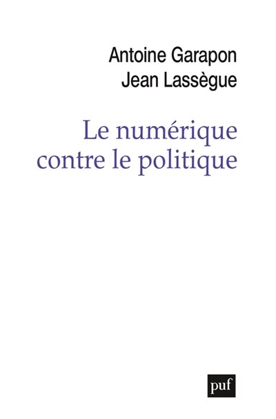 Front cover_Le numérique contre le politique