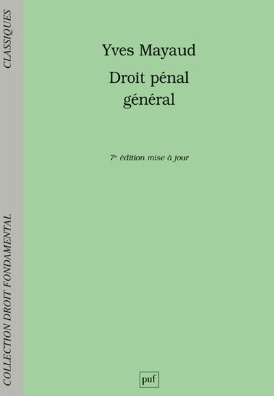 Couverture_Droit pénal général