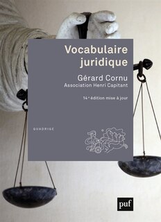 Couverture_Vocabulaire juridique