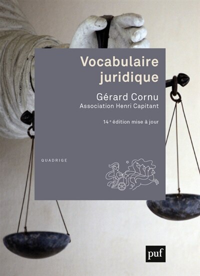 Couverture_Vocabulaire juridique