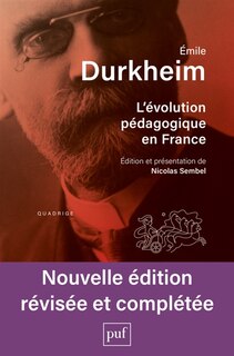 Couverture_L' évolution pédagogique en France