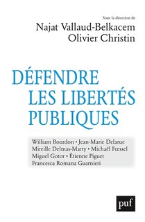 Front cover_Défendre les libertés publiques