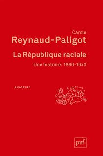Front cover_La République raciale