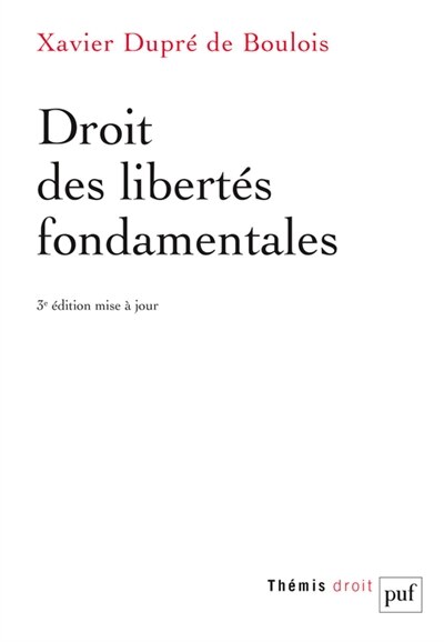 Front cover_Droit des libertés fondamentales