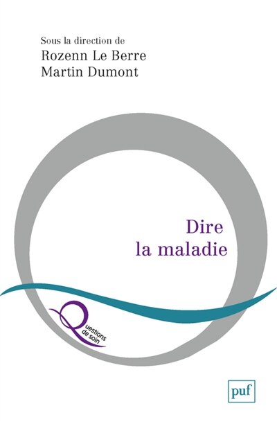 Front cover_Dire la maladie