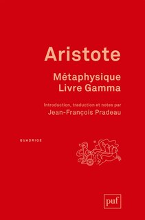 Front cover_Métaphysique, livre Gamma