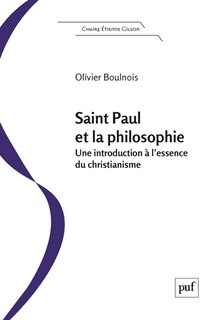 Front cover_Saint Paul et la philosophie