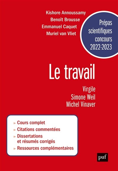 Couverture_Le travail