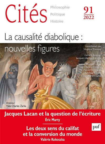 Front cover_Cités, n°91. La causalité diabolique : nouvelles figures