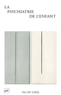 Front cover_Psychiatrie de l'enfant (La), n°2 (2022)