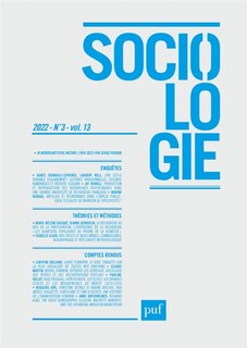 Front cover_Sociologie, n°3 (2022)