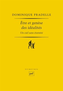 Front cover_Etre et genèse des idéalités