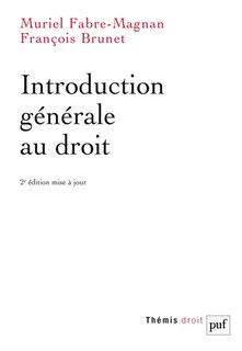 Front cover_Introduction générale au droit