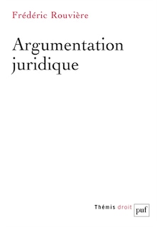 Front cover_Argumentation juridique