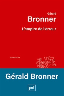 Front cover_L' empire de l'erreur