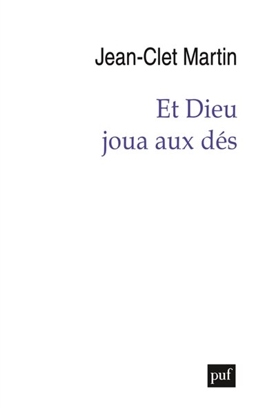 Front cover_Et Dieu joua aux d&eacute;s