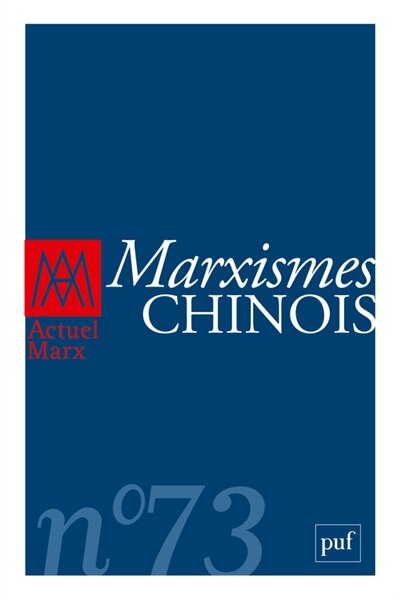 Front cover_Actuel Marx, n&deg;73. Marxismes chinois