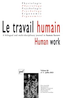 Front cover_Travail humain (Le), n°3 (2023)