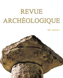 Front cover_Revue archéologique, n°1 (2023)