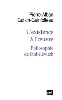 Front cover_L' existence à l'oeuvre