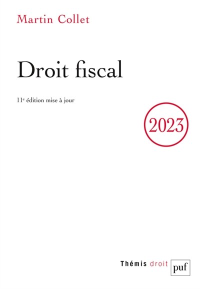 Front cover_Droit fiscal 2023