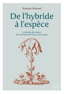 Couverture_De l'hybride à l'espèce