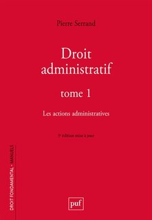 Front cover_Les actions administratives