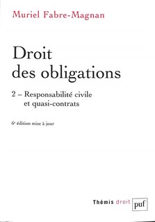 Couverture_Responsabilité civile et quasi-contrats