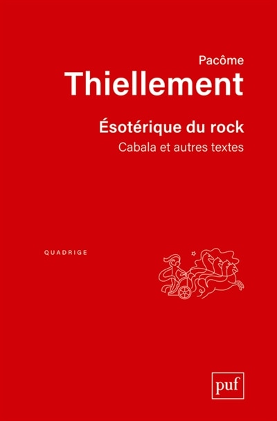Front cover_Esotérique du rock : Cabala et autres textes