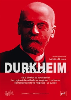 Front cover_De la division du travail social ; Les règles de la méthode sociologique ; Le suicide