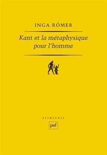 Front cover_Kant et la métaphysique pour l'homme