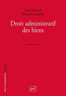 Front cover_Droit administratif des biens