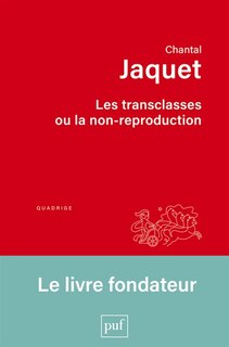 Front cover_Les transclasses ou La non-reproduction
