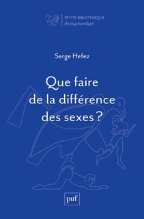 Front cover_Que faire de la différence des sexes ?