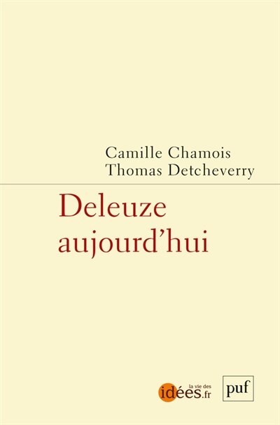 Front cover_Deleuze aujourd'hui