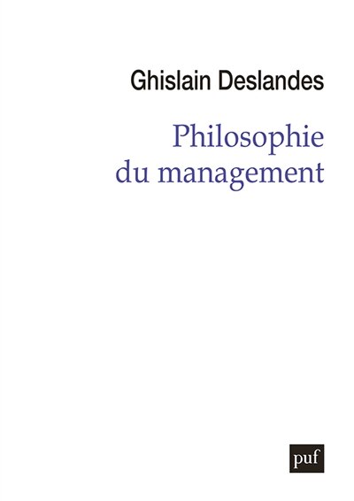 Front cover_Philosophie du management