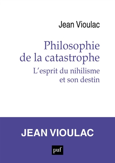 Front cover_Philosophie de la catastrophe