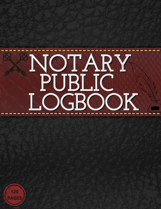 Couverture_Notary Public Log Book