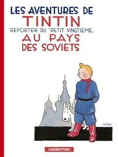 Front cover_Les aventures de Tintin, reporter du Petit Vingtième, au pays des soviets