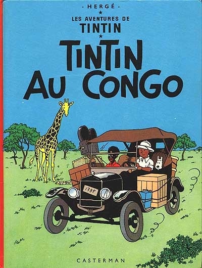 Couverture_Tintin au Congo