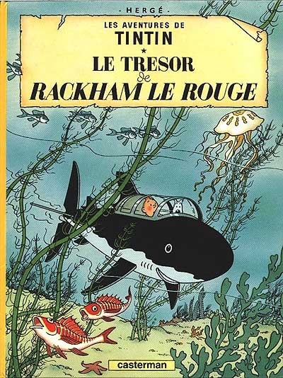 Front cover_Le trésor de Rackham le Rouge