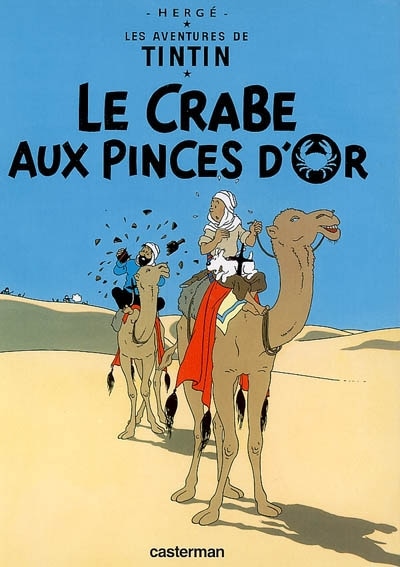 Front cover_Le crabe aux pinces d'or