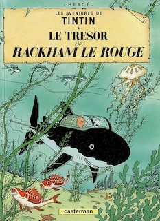 Tintin 12 Trésor De Rackham Rouge Petit For