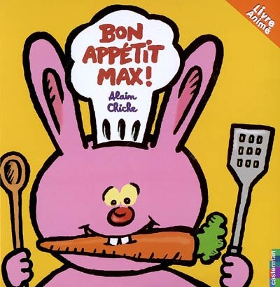 Couverture_Bon appétit Max !
